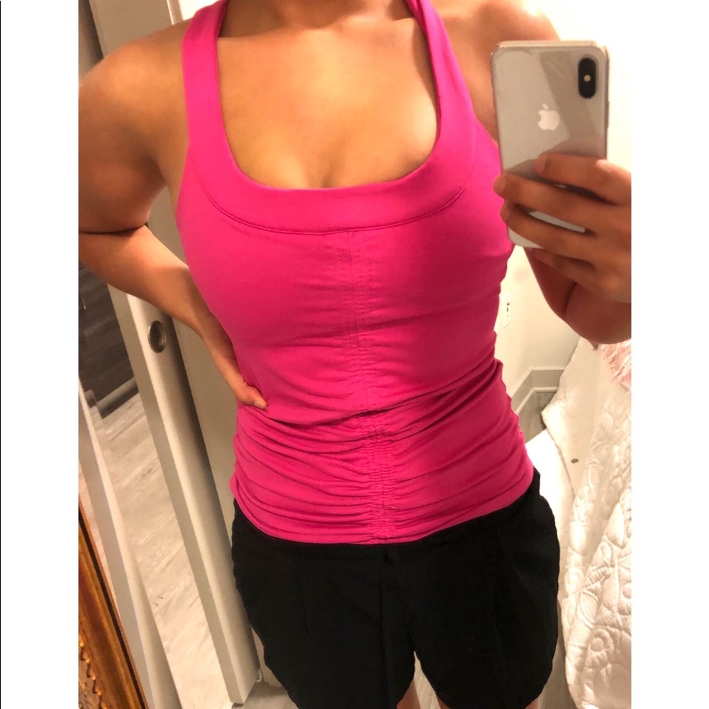Sobeyo pink workout tank